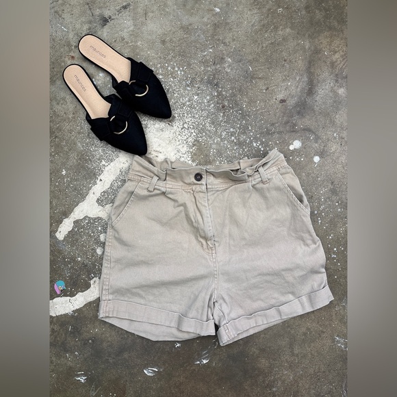 Blu Pepper Pants - Blu Pepper Beige Women's Shorts